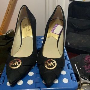 Michael Kors black Suede Stiletto size 9